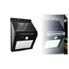 30 LED Solar-Powered Waterproof Wall Light with Smart Sensor - Mega Cart