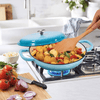 30cm Cast Iron Casserole Pot with Lid - Mega Cart