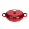 30cm Cast Iron Casserole Pot with Lid - Mega Cart