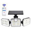 30W Solar Sensor Light with 3 Adjustable Heads - Mega Cart