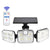 30W Solar Sensor Light with 3 Adjustable Heads - Mega Cart