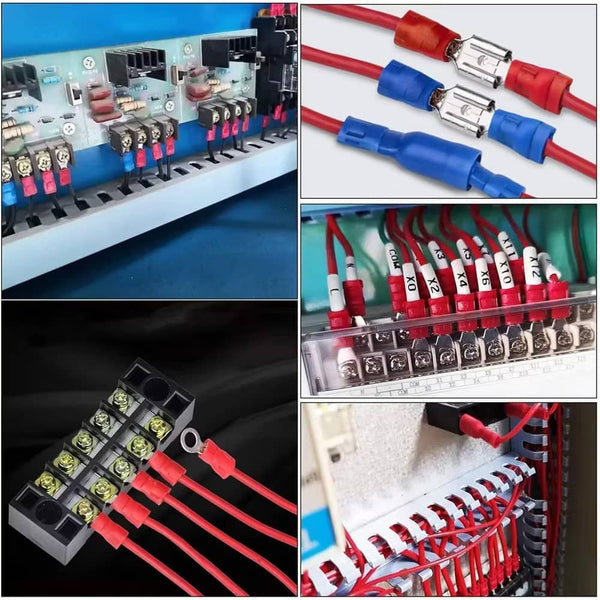 330pcs Wire Connectors and Heat Shrink Tube Set - Mega Cart