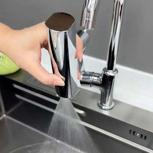 360 Degree Waterfall Kitchen Faucet - Mega Cart