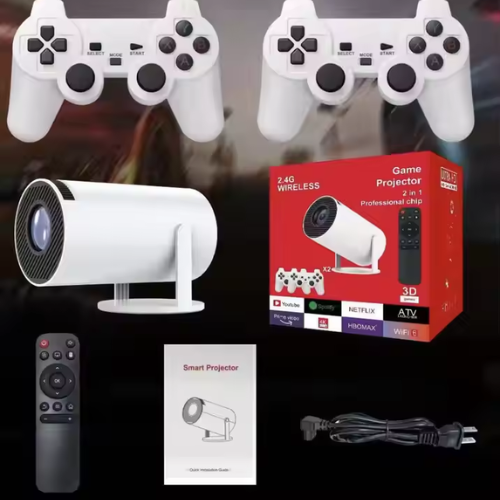 3D Gaming Projector With Game Controller - Mega Cart