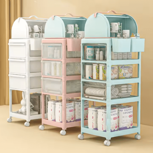 4-Layer Newborn Baby Storage Rack – Prime Pick