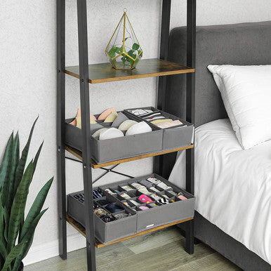 4 Piece Foldable Storage Drawers - Portable & Multi-Compartment - Mega Cart