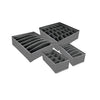 4 Piece Foldable Storage Drawers - Portable & Multi-Compartment - Mega Cart