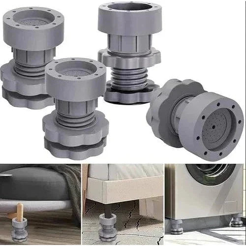 4 Piece Non-slip Multifunctional Shock Pads - Mega Cart