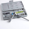 40Pc Combination Wrench and Socket Ratchet Kit - Mega Cart