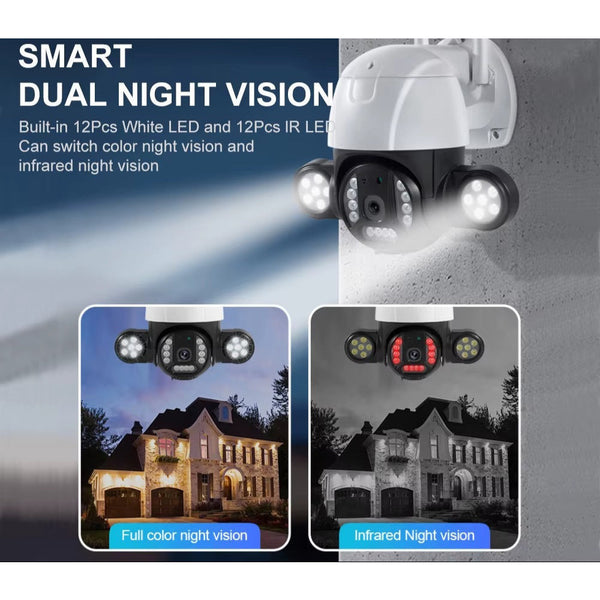 4K Outdoor Smart Wireless IP Camera - Mega Cart