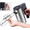 5 Speed 300W Stainless Steel Hand Mixer - Mega Cart