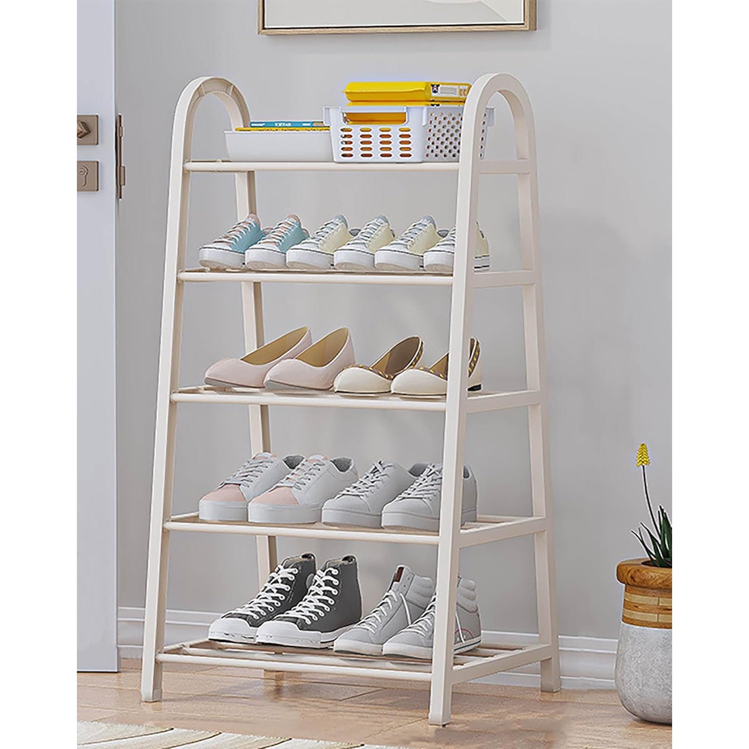 Shoe Rack Shape 5-Tier U-Shape Shoe Rack – Prime Pick