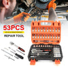 53pcs Auto Repair Tool Set with Socket Wrench - Mega Cart