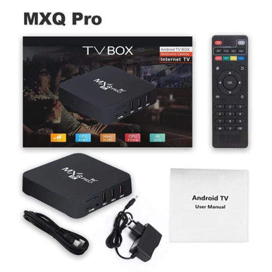 5G 4K MXQ Pro Android TV Box – Ultra HD Streaming Device - Mega Cart