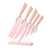 6-Piece Professional Knife Set With Stand - Mega Cart