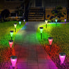 6 Piece Solar Powered Waterproof Outdoor Garden Lights - Mega Cart
