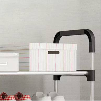 6 Tier Adjustable Shoe Rack - Space-Saving Organiser for Shoes - Mega Cart
