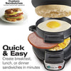 600W Non-stick Burger Maker - Mega Cart