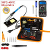 60W Soldering Iron Kit with Digital Multimeter - Mega Cart