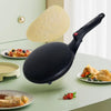 650W Electric Crepe Maker with Nonstick Cooking Surface - Mega Cart