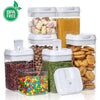 7 Piece BPA-Free Airtight Food Storage Containers Set - Mega Cart