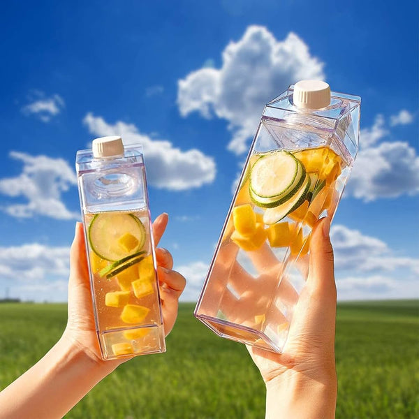 1000ML Milk Carton Water Bottle