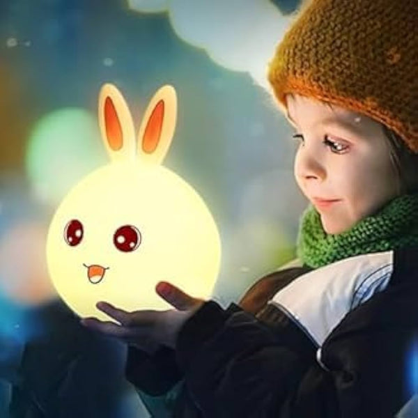 Soft Glow Rabbit Night Light