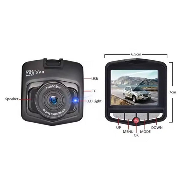 12V Car Dash Cam with HD Recording