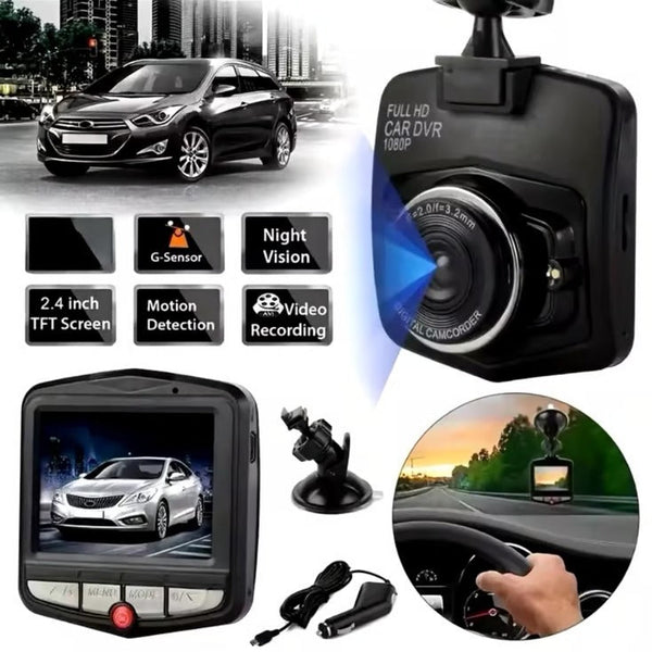 12V Car Dash Cam with HD Recording