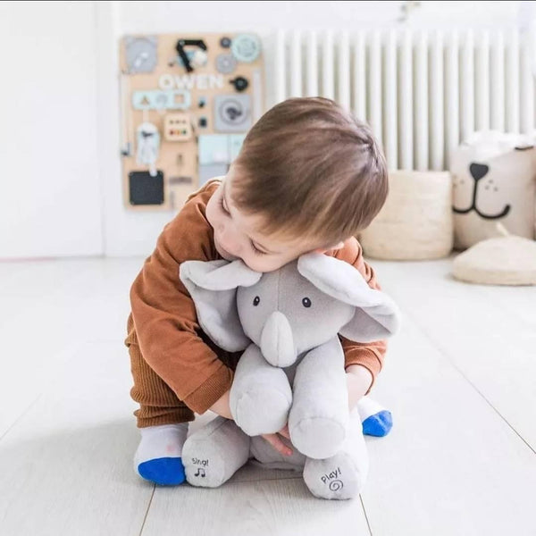 Baby Elephant Cuddly Music Toy