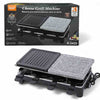 Electric Grill with Non-Stick Plate & Hot Stone