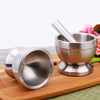 Durable Stainless Mortar and Pestle Set