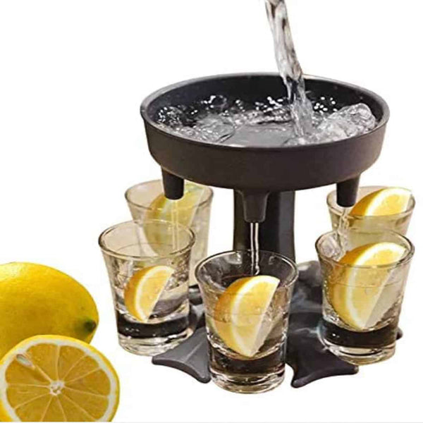 6 Shot Liquor Dispenser - Mega Cart