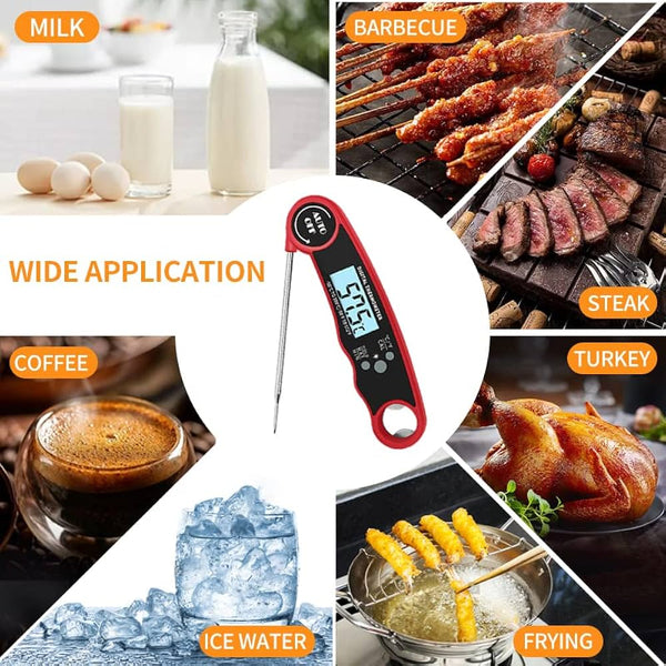 Compact Digital Kitchen Thermometer