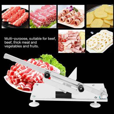 Adjustable Multi-Purpose Meat Slicer - Perfect for All Thicknesses - Mega Cart