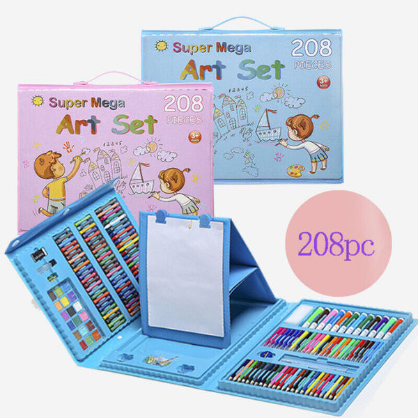 208 Pcs Art Supplies Kit for Kids