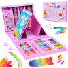 208 Pcs Art Supplies Kit for Kids