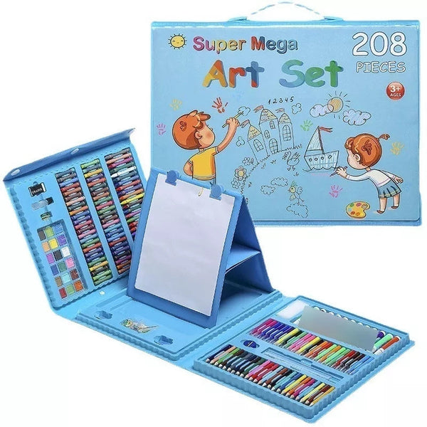 208 Pcs Art Supplies Kit for Kids