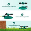 Automatic 360° Rotating Garden Sprinkler - Water-Saving Technology - Mega Cart
