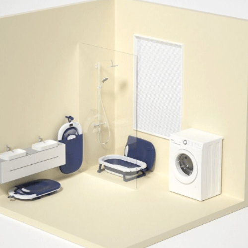 Baby Bathtub with Temperature Sensing - Mega Cart