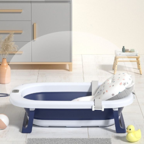 Baby Bathtub with Temperature Sensing - Mega Cart