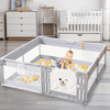 Baby Playpen with Safety Gate - Mega Cart
