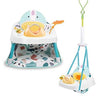 2 in 1 Baby Fitness Chair with Walker & Bounce Function