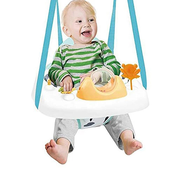 2 in 1 Baby Fitness Chair with Walker & Bounce Function