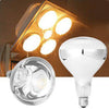 Bathroom Infrared Heating Lamp 4 Bulb With Base - Instant Warmth & Durability - Mega Cart