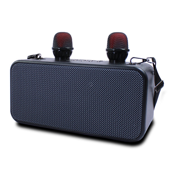 Bluetooth Karaoke Speaker with 2 Microphones - Mega Cart