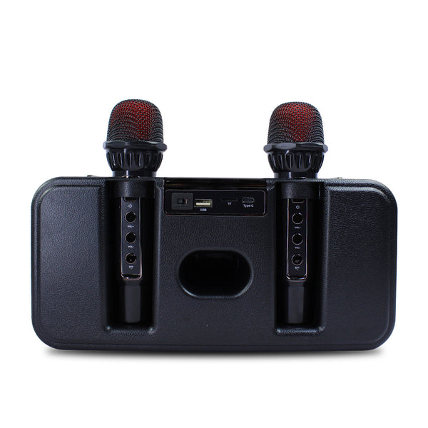 Bluetooth Karaoke Speaker with 2 Microphones - Mega Cart