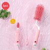 3-Piece Baby Bottle Cleaning Brush Set