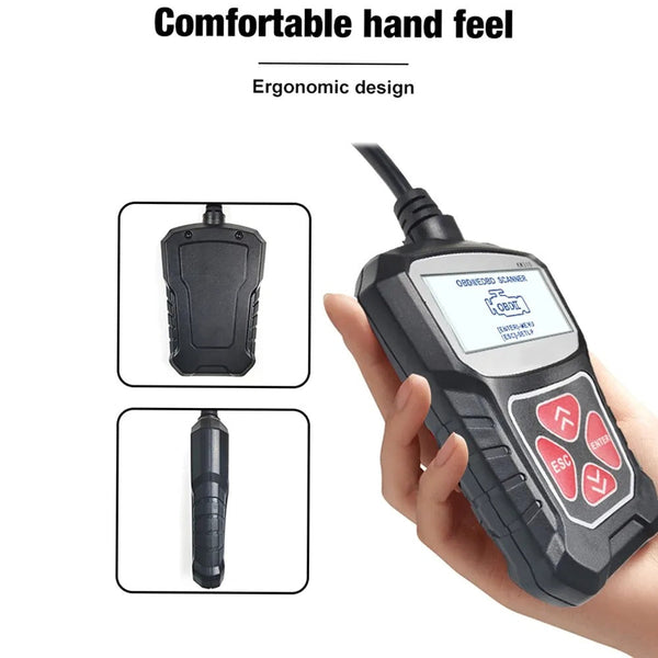 Car Code Reader OBDII and EOBD Diagnostic Tool - Mega Cart