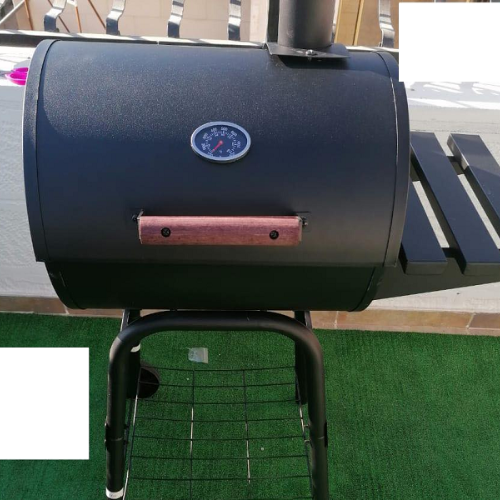 Charcoal-Griller Grill & Smoker - Mega Cart